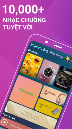 Nhạc chuông điện thoại screenshot