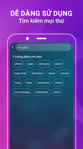 Nhạc chuông điện thoại screenshot