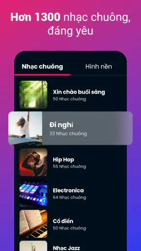 Nhạc Chuông điện Thoại Android screenshot