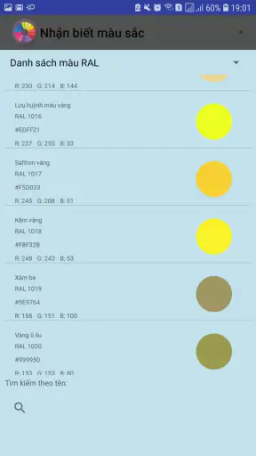 Nhận biết màu sắc screenshot