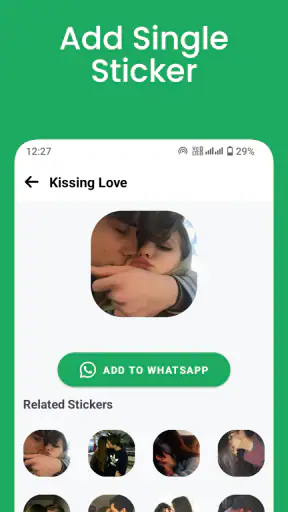 Nhãn dán tình yêu - WASticker screenshot