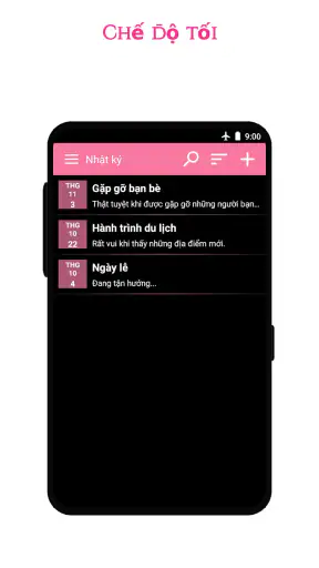Nhật ký cá nhân screenshot