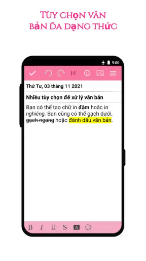 Nhật ký cá nhân screenshot