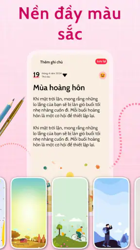 Nhật ký Của tôi có Mật Khẩu screenshot