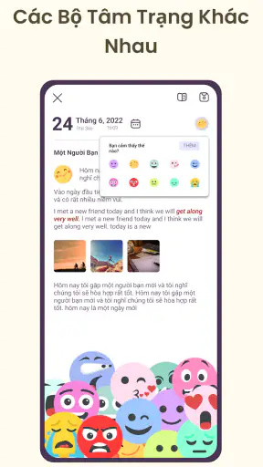 Nhật ký Ghi chú riêng với khóa screenshot