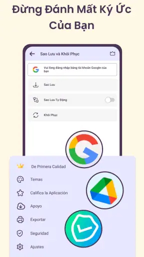 Nhật ký Ghi chú riêng với khóa screenshot