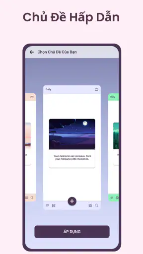 Nhật ký Ghi chú riêng với khóa screenshot
