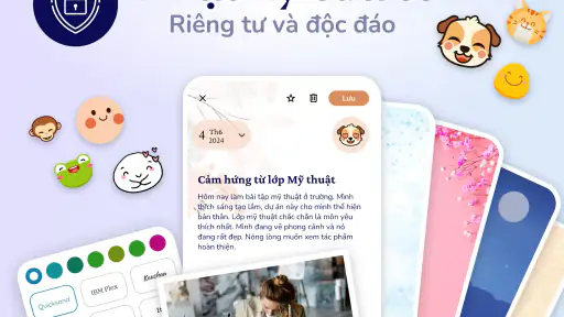 Nhật ký - Nhật ký riêng tư screenshot