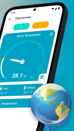 Nhiệt kế đo nhiệt độ phòng screenshot
