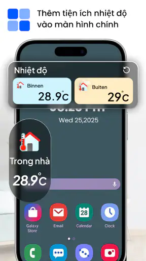 Nhiệt kế Nhiệt độ Phòng screenshot