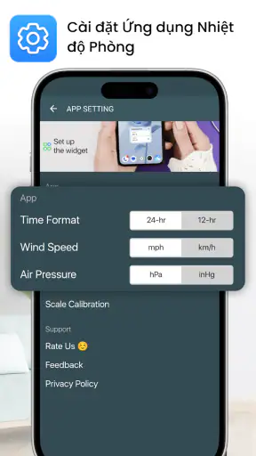 Nhiệt kế Nhiệt độ Phòng screenshot