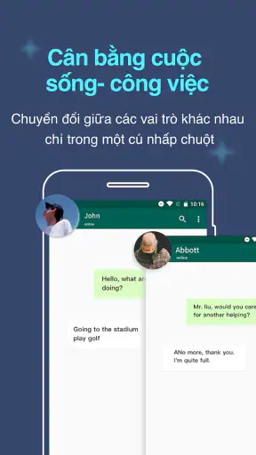 Nhiều tài khoản Không gian kép screenshot