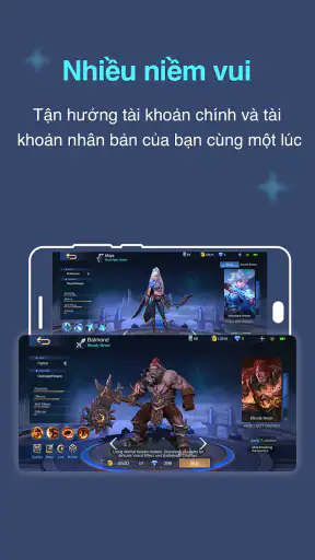 Nhiều tài khoản Không gian kép screenshot