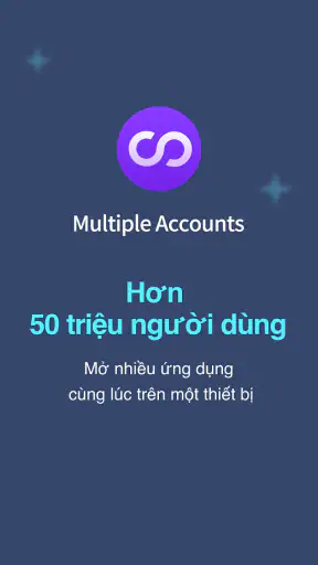 Nhiều tài khoản Không gian kép screenshot