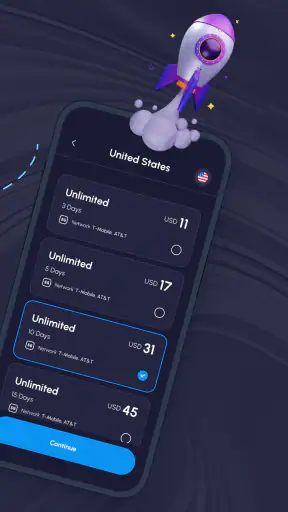Nomad eSIM:Prepaid Data Plan screenshot