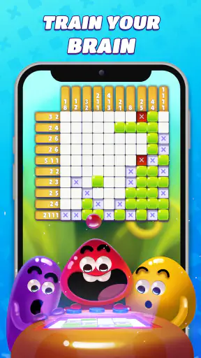 Nonogram Crossing Logic Puzzle screenshot