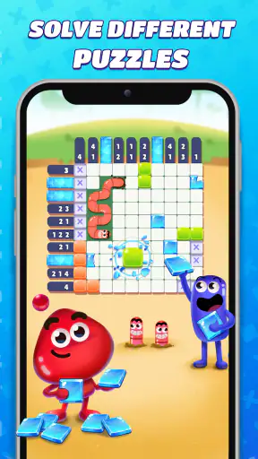 Nonogram Crossing Logic Puzzle screenshot