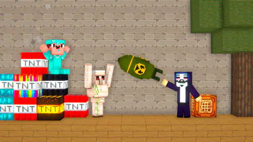 Noob Sandbox 3D: Action World screenshot