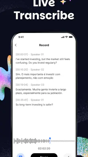 NoteX: Ghi chú & Họp AI screenshot
