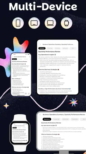 NoteX: Ghi chú & Họp AI screenshot