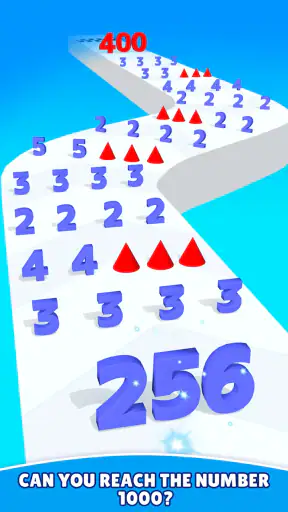 Number Run Merge: Running Game screenshot
