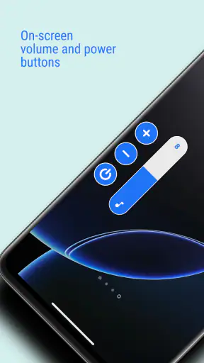 Nút âm lượng trợ giúp screenshot