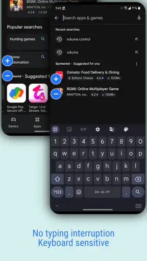 Nút âm lượng trợ giúp screenshot