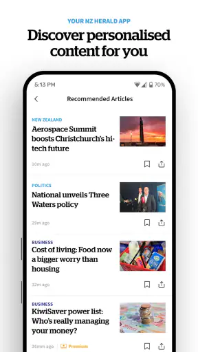 NZ Herald News screenshot