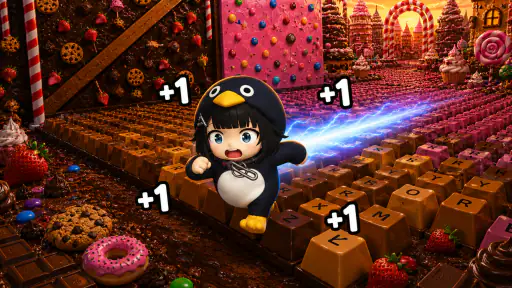 Obby Escape: Keyboard Parkour screenshot
