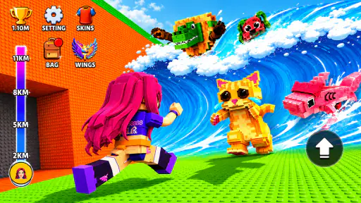 Obby Escape: Keyboard Parkour screenshot