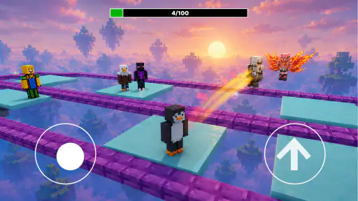 Obby Max 3D Parkour mini games screenshot