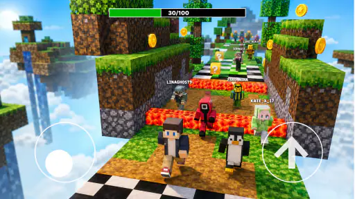Obby Max 3D Parkour mini games screenshot