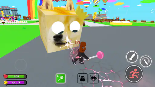 Obby Memes: Grow Fruits screenshot