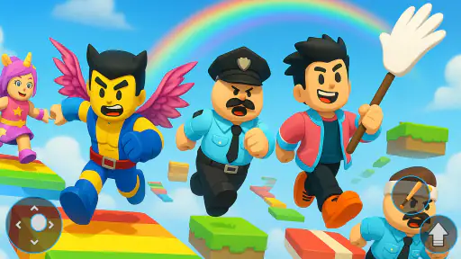 Obby Parkour: Prison Runner 3D screenshot