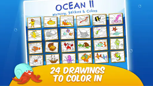 Ocean II - Stickers and Colors screenshot