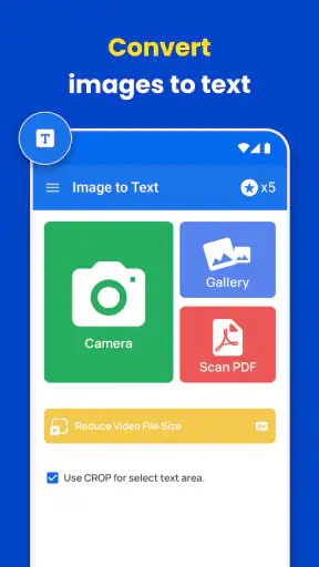 OCR Image to Text Converter screenshot