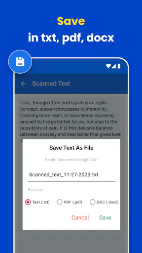 OCR Image to Text Converter screenshot