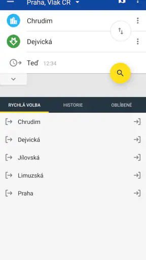 Offline Jízdní řády CG Transit screenshot