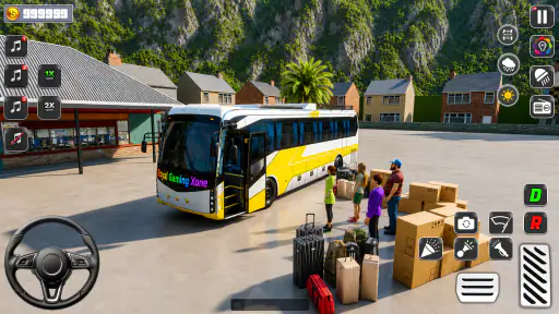 Offroad Bus Simulator 3D Drive screenshot