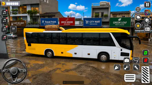 Offroad Bus Simulator 3D Drive screenshot