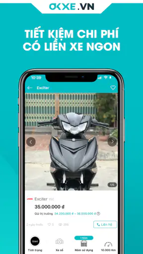 OKXE–Mua bán xe máy trực tuyến screenshot