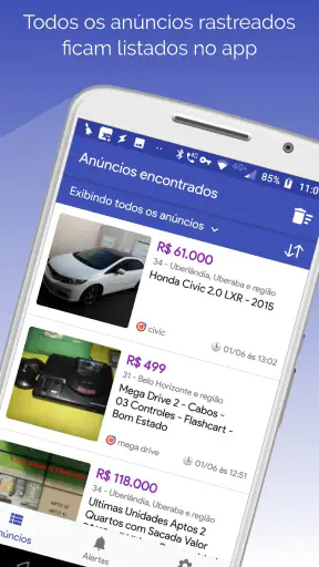OLBip - rastreador de anúncios screenshot