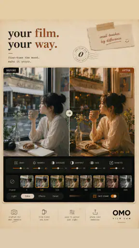 OMO Roll: Film & CCD Camera screenshot