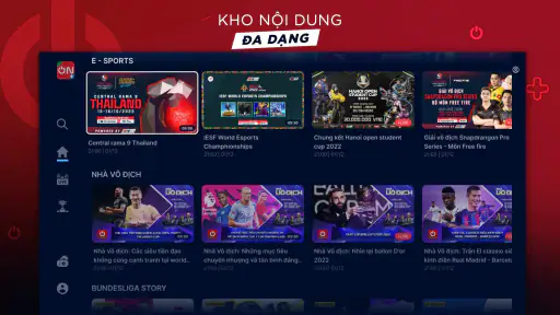 ON Plus Smart TV screenshot