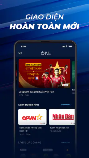 ON Plus Trực tiếp bóng đá screenshot