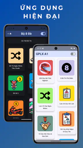 Ôn Thi 250 Câu GPLX A1 screenshot