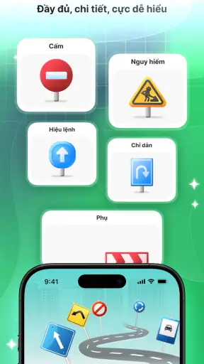 Ôn thi Bằng lái xe Hạng A, A1 screenshot