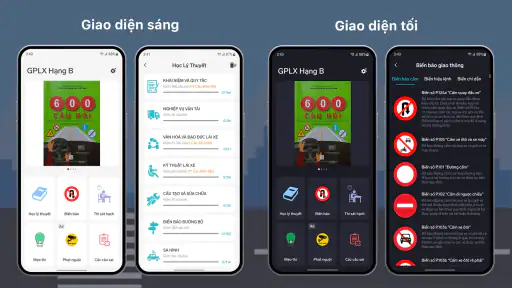 Ôn thi GPLX 600 Câu 2026 screenshot