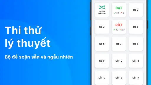 Ôn Thi GPLX 600 Câu Hỏi 2026 screenshot