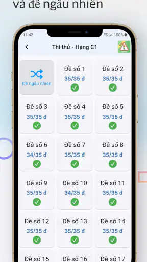 Ôn thi lý thuyết GPLX 2025 screenshot